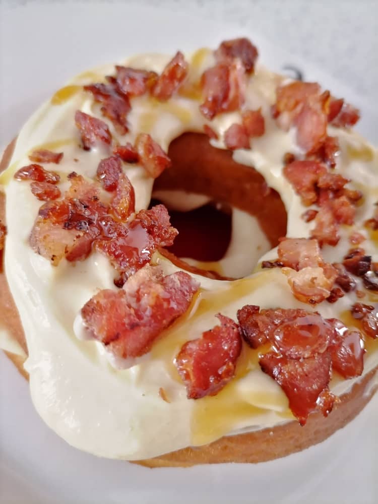 Maple Bacon Doughnut - 1877 Doughnut Bar