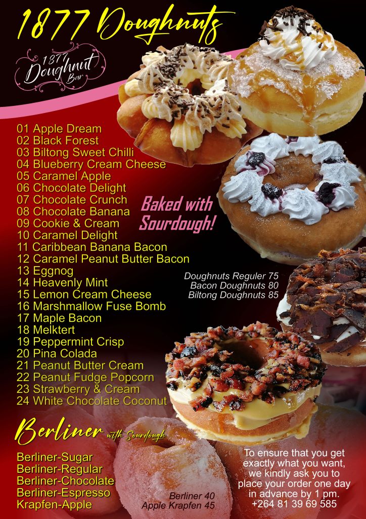 Menü-Doughnuts-Donut-Donuts-Swakopmund